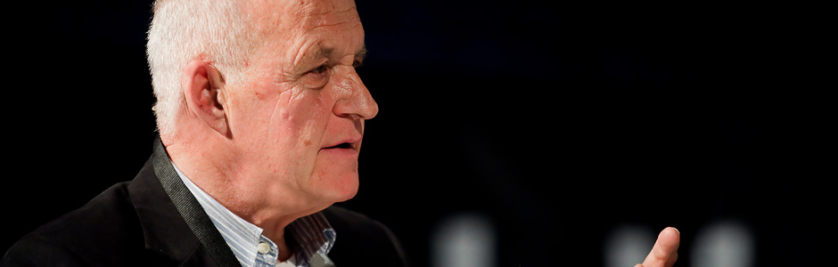 Götz W. Werner auf dem Roten Stuhl